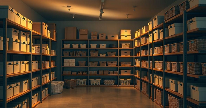 Espa&ccedil;o Dep&oacute;sito: Como Organizar e Maximizar Seu Armazenamento em Casa